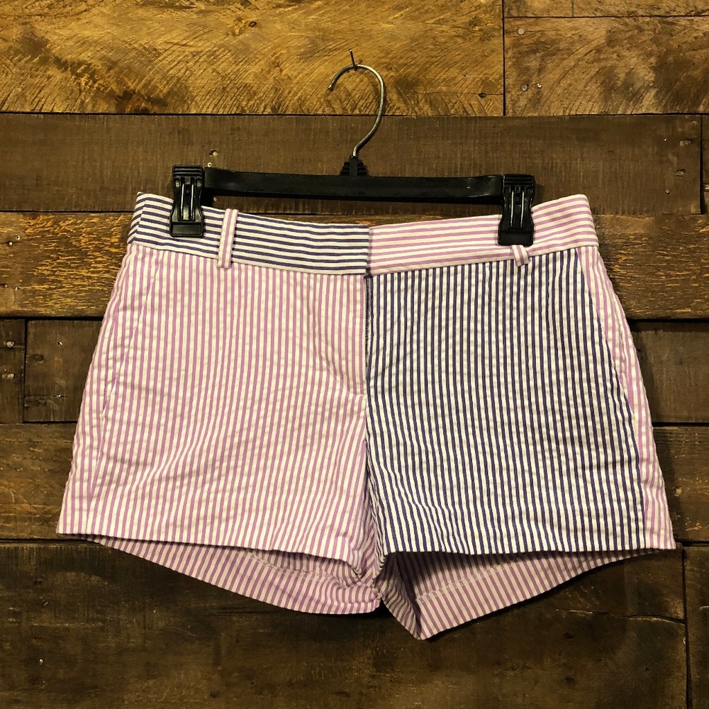 J. Crew Seersucker Shorts